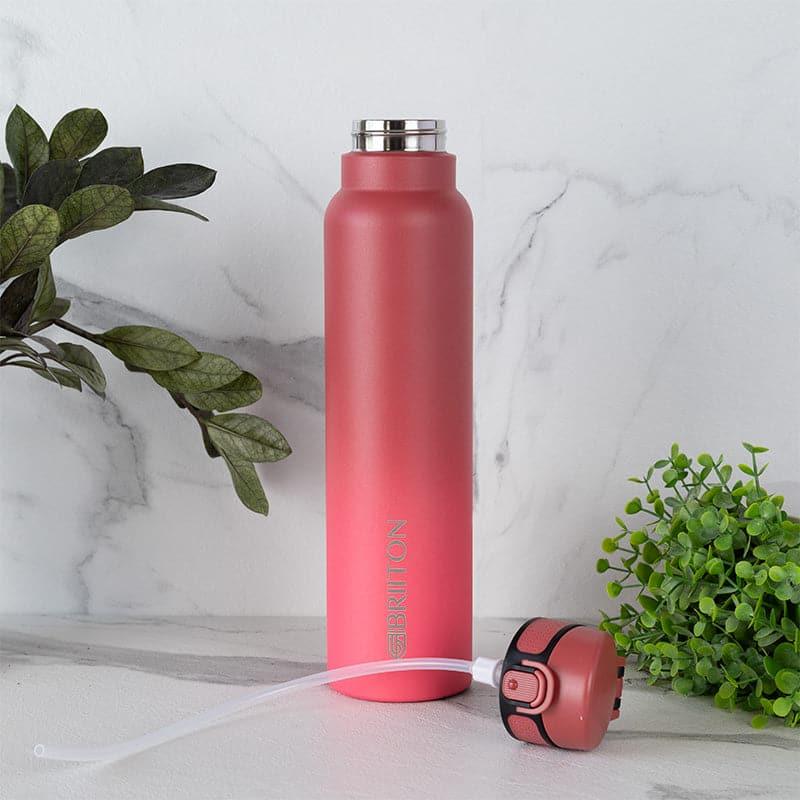 Bottle - Magi Hot & Cold Thermos Water Bottle (Red & Pink) - 1000 ML