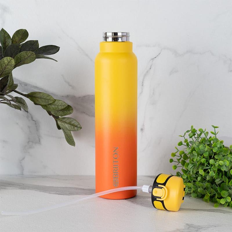 Buy Magi Hot & Cold Thermos Water Bottle (Yellow & Orange) - 1000 ML Bottle from Vaaree