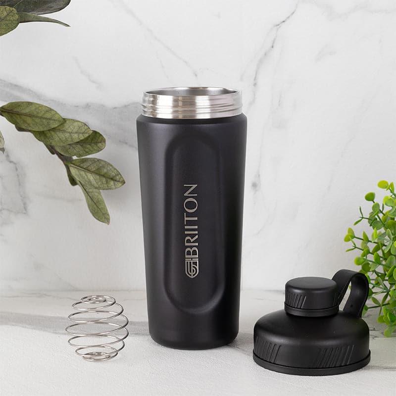 Buy Misa Sip 650 ML Hot & Cold Thermos Water Bottle (Green & Black) - Set Of Two Bottle from Vaaree