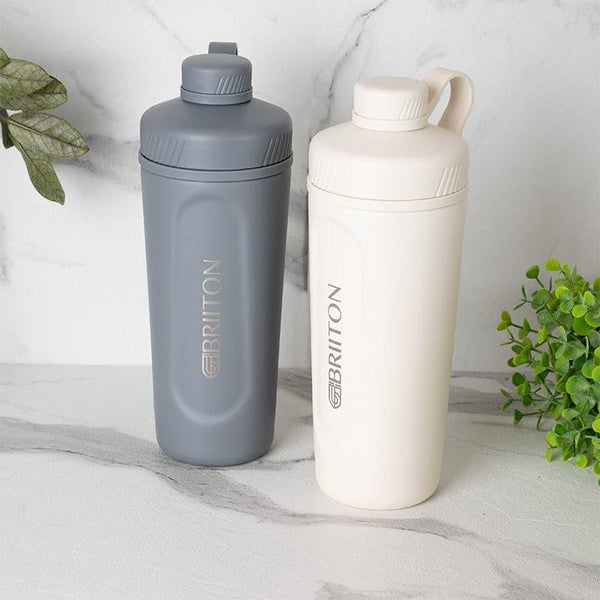 Buy Misa Sip 650 ML Hot & Cold Thermos Water Bottle (Grey & White) - Set Of Two Bottle from Vaaree