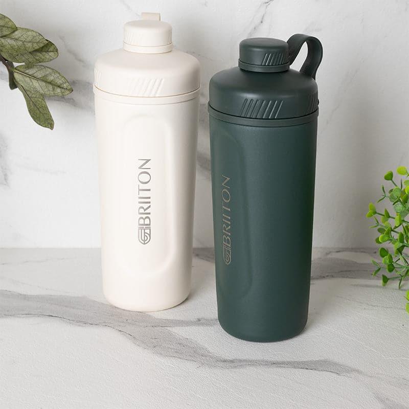 Buy Misa Sip 650 ML Hot & Cold Thermos Water Bottle (White & Green) - Set Of Two Bottle from Vaaree