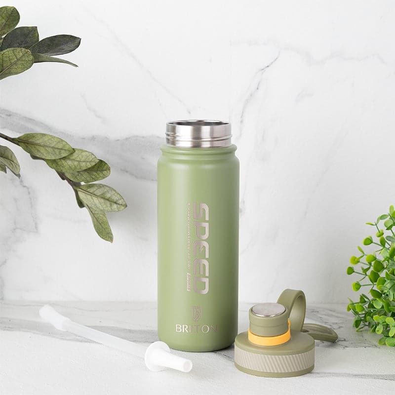 Buy Misa Sip 750 ML Hot & Cold Thermos Water Bottle (Grey & Green) - Set Of Two Bottle from Vaaree