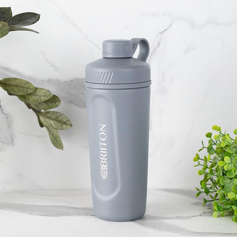 Bottle - Misa Sip Hot & Cold Thermos Water Bottle (Grey) - 650 ML