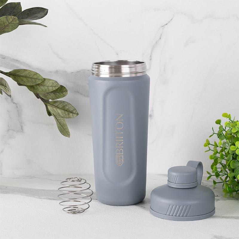 Bottle - Misa Sip Hot & Cold Thermos Water Bottle (Grey) - 650 ML