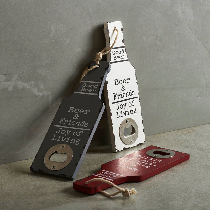 Buy Beer & Friends Bottle Opener - Red Barware Tools & Sets from Vaaree