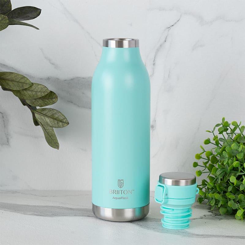 Buy Pristine Sip 750 ML Hot & Cold Thermos Water Bottle (Black & Green) - Set Of Two Bottle from Vaaree