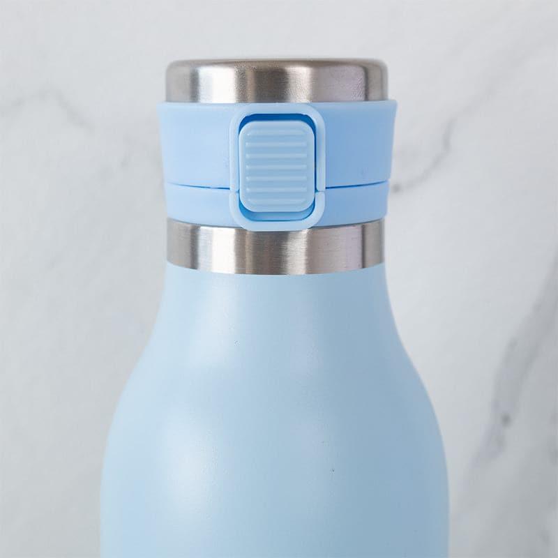 Bottle - Pristine Sip Hot & Cold Thermos Water Bottle (Blue) - 650 ML
