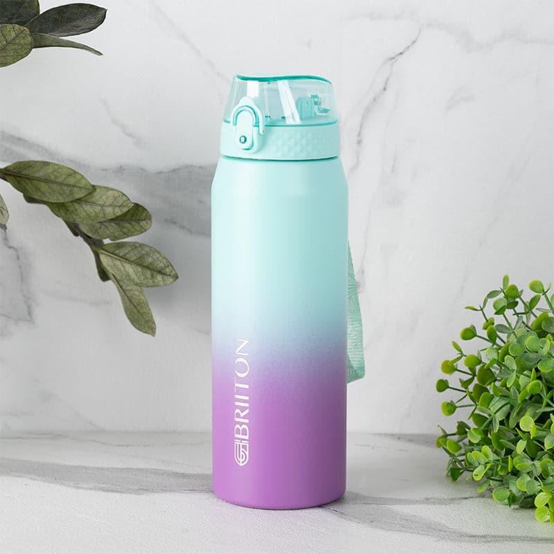 Buy Quench Calm Hot & Cold Thermos Water Bottle (Purple & Light Blue) - 750 ML Bottle from Vaaree