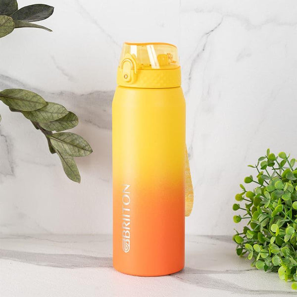 Buy Quench Calm Hot & Cold Thermos Water Bottle (Yellow & Orange) - 750 ML Bottle from Vaaree