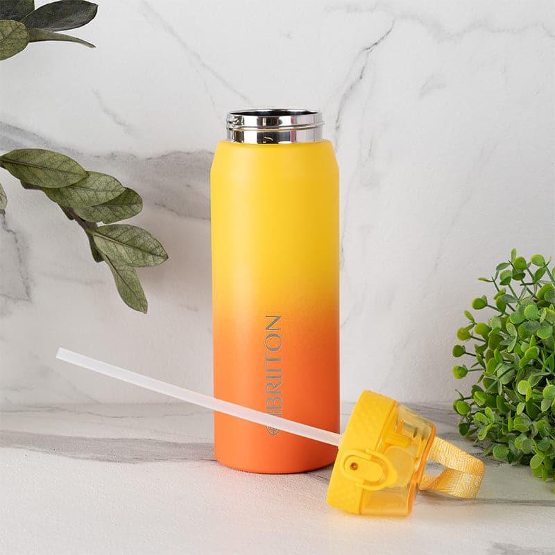 Buy Quench Calm Hot & Cold Thermos Water Bottle (Yellow & Orange) - 750 ML Bottle from Vaaree