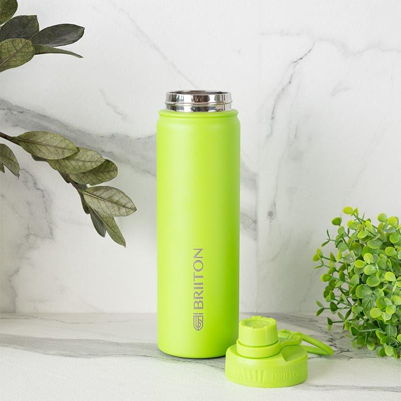 Buy Quench Chic Hot & Cold Thermos Water Bottle (Green) - 750 ML Bottle from Vaaree