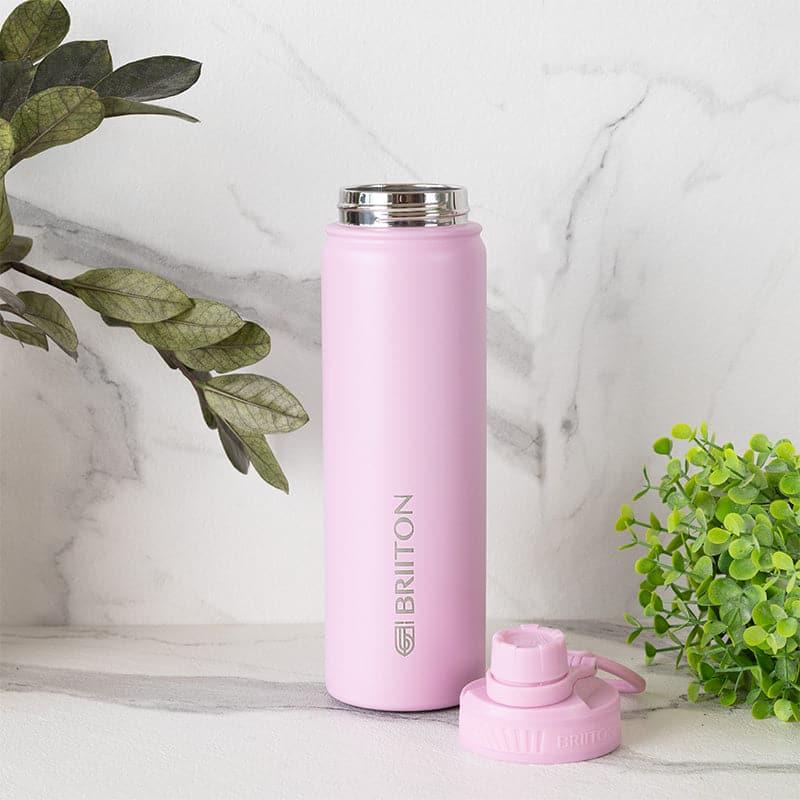 Bottle - Quench Chic Hot & Cold Thermos Water Bottle (Pink) - 750 ML