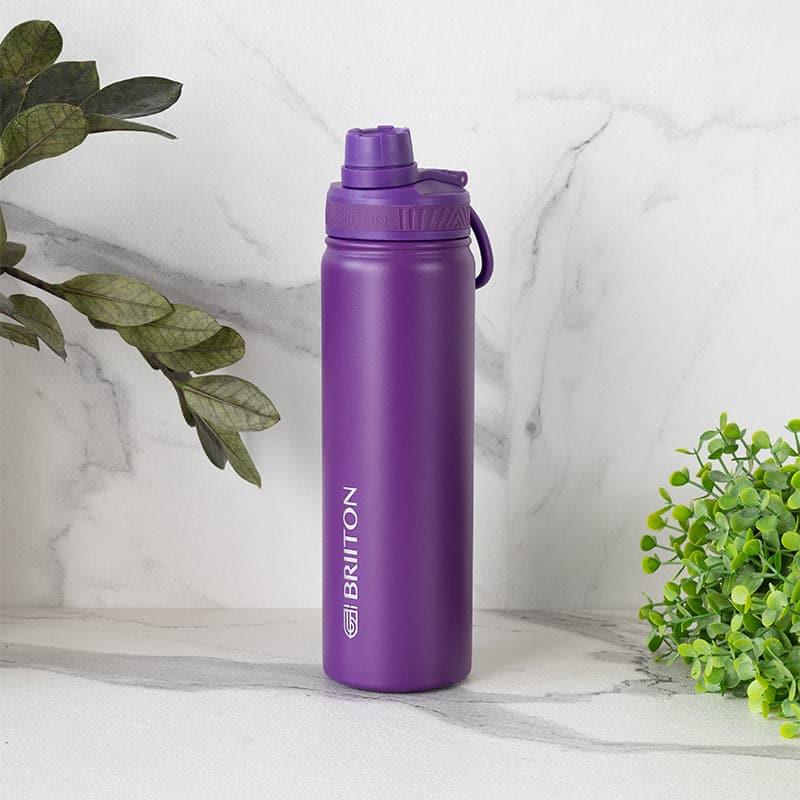 Buy Quench Chic Hot & Cold Thermos Water Bottle (Purple) - 750 ML Bottle from Vaaree