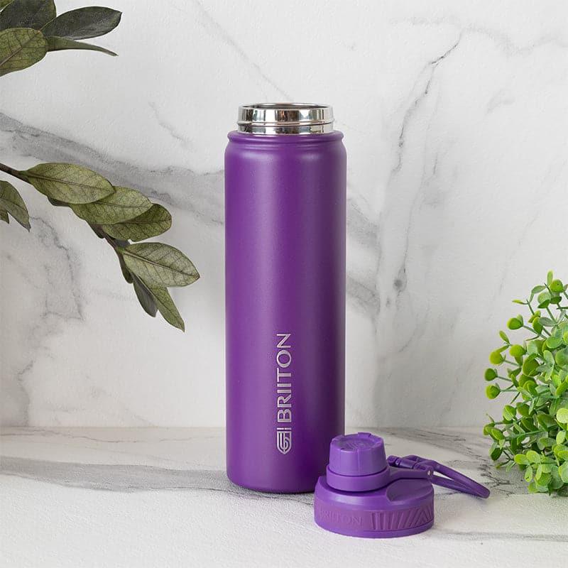 Buy Quench Chic Hot & Cold Thermos Water Bottle (Purple) - 750 ML Bottle from Vaaree