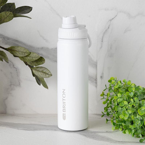 Buy Bottle - Quench Chic Hot & Cold Thermos Water Bottle (White) - 750 ML at Vaaree online