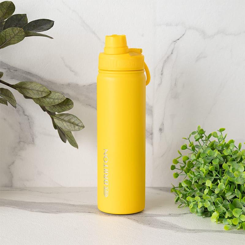 Buy Quench Chic Hot & Cold Thermos Water Bottle (Yellow) - 750 ML Bottle from Vaaree