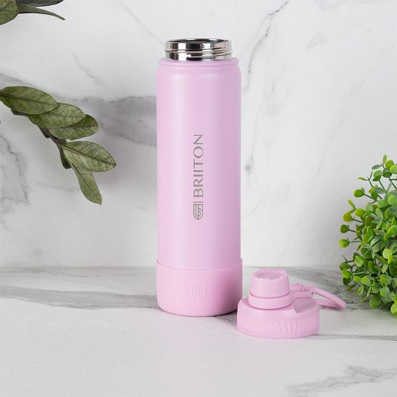 Buy Quench Pal 750 ML Hot & Cold Thermos Water Bottle (Pink & Green) - Set Of Two Bottle from Vaaree