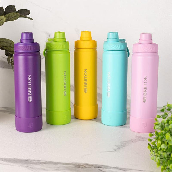 Bottle - Quench Pal Hot & Cold Thermos Water Bottle (750 ML) - Set Of Five