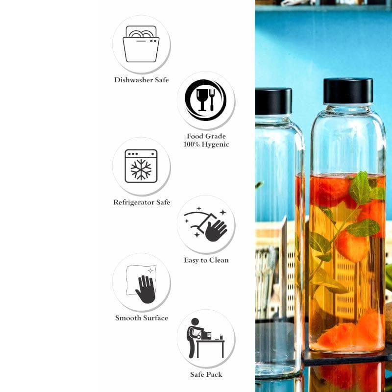 Buy Reflequa Borosilicate Bottle (500 ML) - Set Of Two Jug from Vaaree