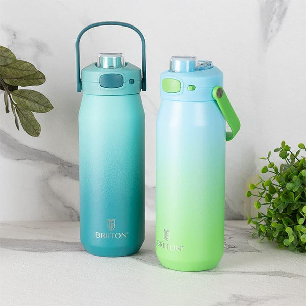 Buy Refresh Sip 750 ML Hot & Cold Thermos Water Bottle (Blue & Green) - Set Of Two Bottle from Vaaree