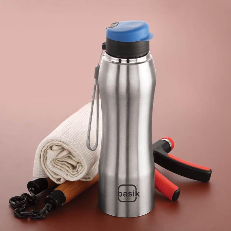 Bottle - Revvo Stainless Steel Water Bottle (Blue) - 950 ML