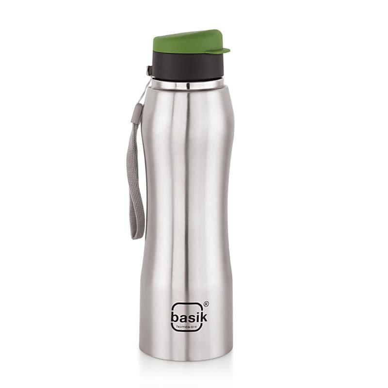 Buy Revvo Stainless Steel Water Bottle (Green) - 950 ML Bottle from Vaaree