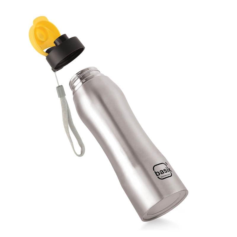 Bottle - Revvo Stainless Steel Water Bottle (Yellow) - 950 ML