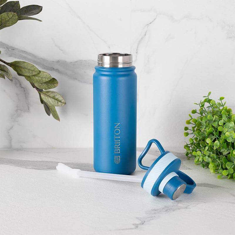 Bottle - Savour Sip 750 ML Hot & Cold Thermos Water Bottle (Green & Blue) - Set Of Two