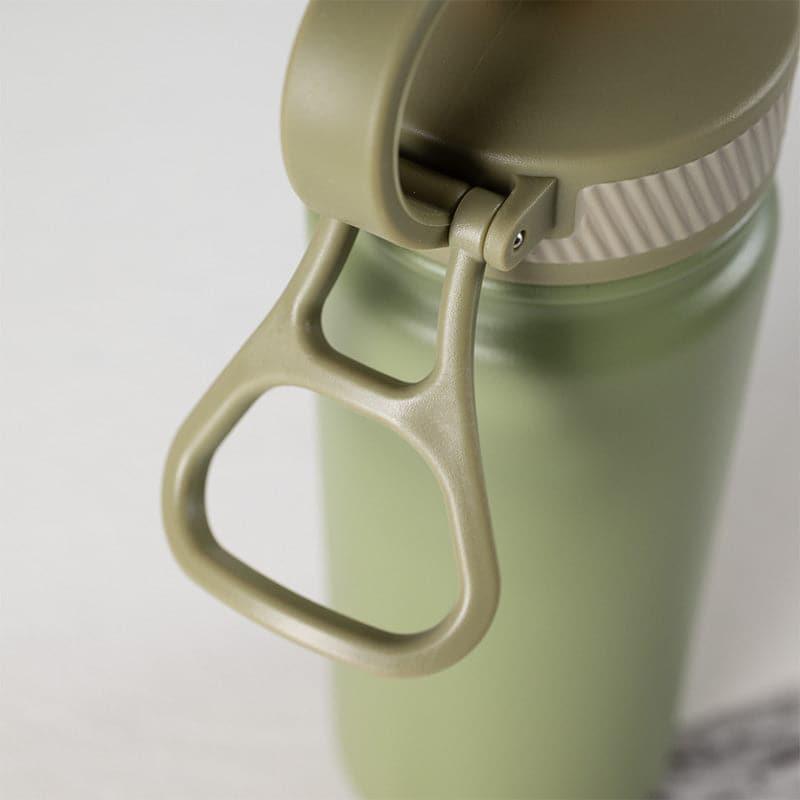 Buy Savour Sip 750 ML Hot & Cold Thermos Water Bottle (Green & Grey) - Set Of Two Bottle from Vaaree