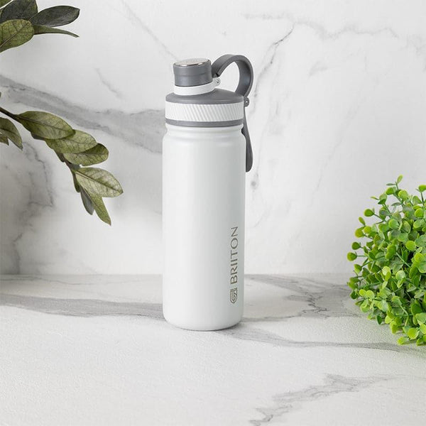 Bottle - Savour Sip Hot & Cold Thermos Water Bottle (Grey) - 750 ML