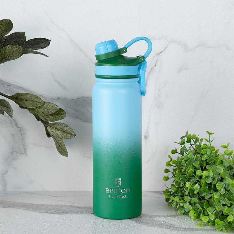 Buy Serene Sip Hot & Cold Thermos Water Bottle (Green & Light Blue) - 800 ML Bottle from Vaaree