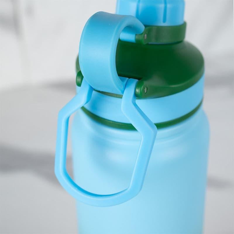 Buy Serene Sip Hot & Cold Thermos Water Bottle (Green & Light Blue) - 800 ML Bottle from Vaaree