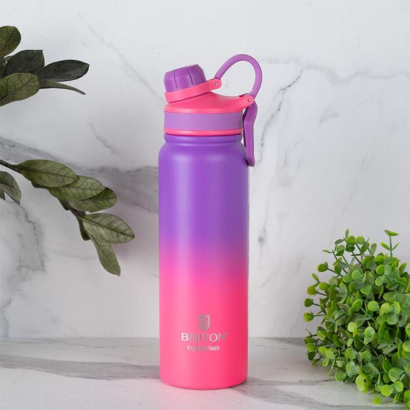 Buy Serene Sip Hot & Cold Thermos Water Bottle (Pink & Purple) - 800 ML Bottle from Vaaree