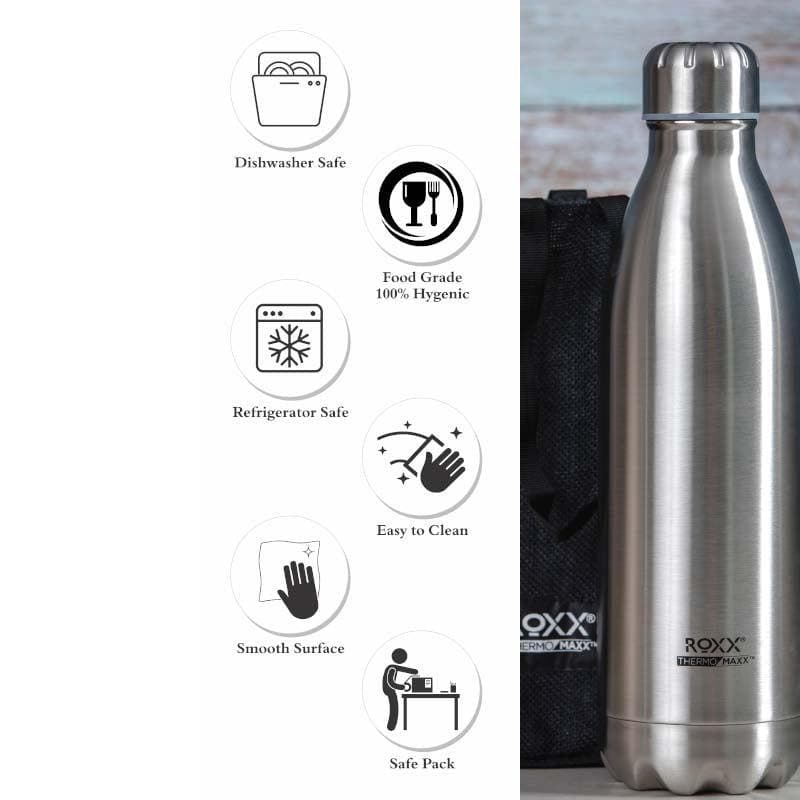 Buy Shibui Vaccum Steel Water Bottle - 1100 ML Bottle from Vaaree