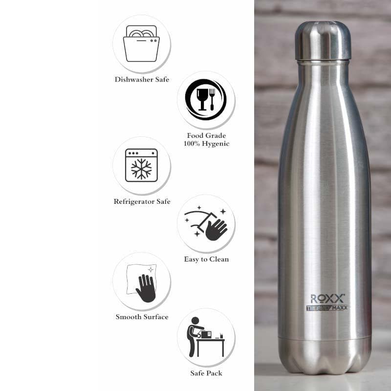 Buy Shibui Vaccum Steel Water Bottle -500 ML Bottle from Vaaree