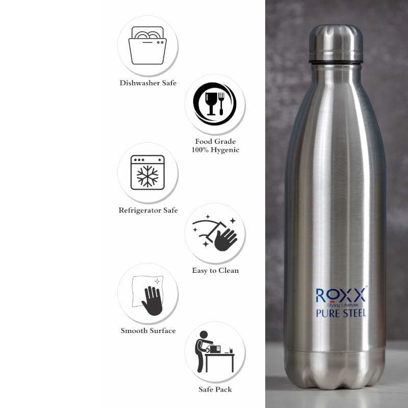 Bottle - Shibui Vaccum Steel Water Bottle - 750 ML