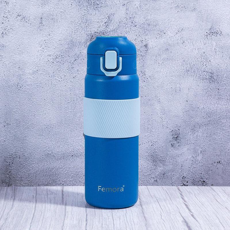 Bottle - Sip & Chill Water Bottle (Blue) - 600 ML