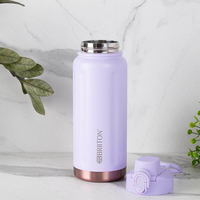 Buy Sip Bliss 750 ML Hot & Cold Thermos Water Bottle (Purple & Grey) - Set Of Two Bottle from Vaaree