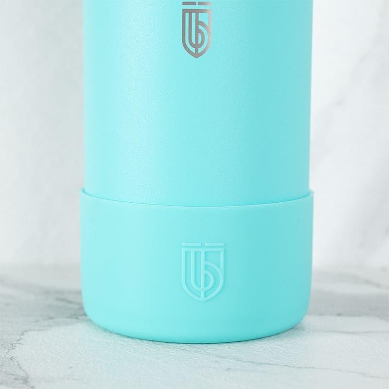 Buy Sip Slay 750 ML Hot & Cold Thermos Water Bottle (White & Sky Blue) - Set Of Two Bottle from Vaaree