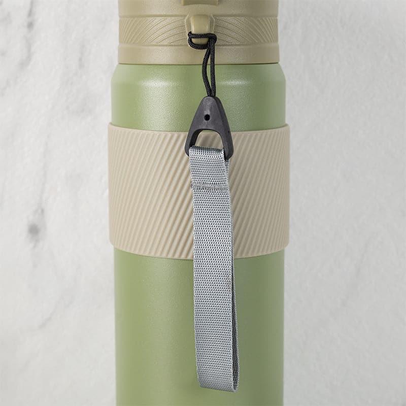 Buy Speed Hot & Cold Thermos Water Bottle (Green) - 650 ML Bottle from Vaaree