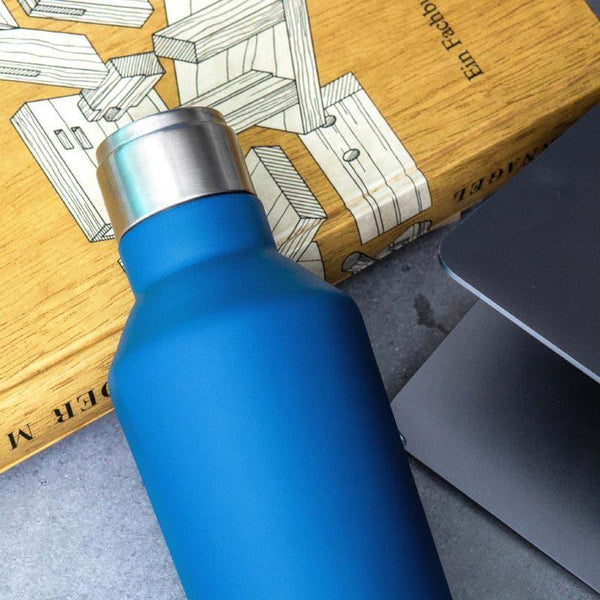 Bottle - Steel Chill Bottle (675 ML) - Imperial Blue