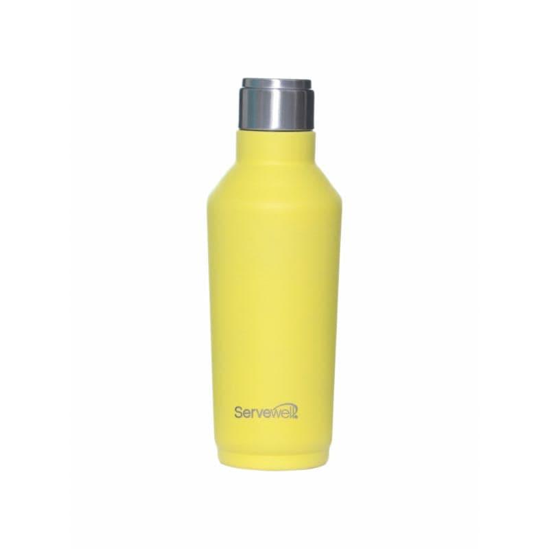 Buy Steel Chill Bottle (675 ML) - Lemon Yellow Bottle from Vaaree