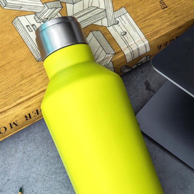 Buy Steel Chill Bottle (675 ML) - Lime Green Bottle from Vaaree