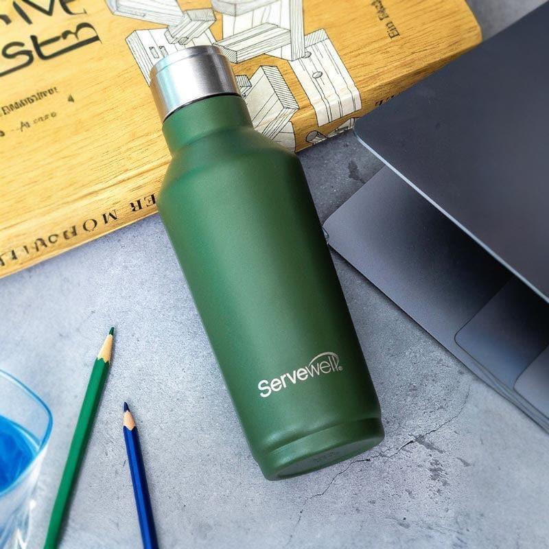 Bottle - Steel Chill Bottle (675 ML) - Military Green