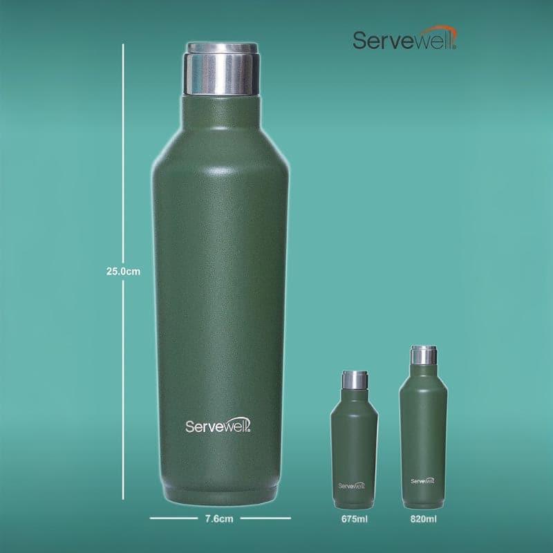 Bottle - Steel Chill Bottle (820 ML) - Military Green