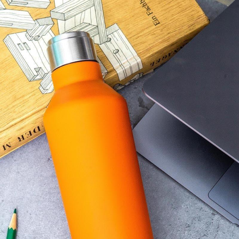 Bottle - Steel Chill Bottle (820 ML) - Sunset Orange