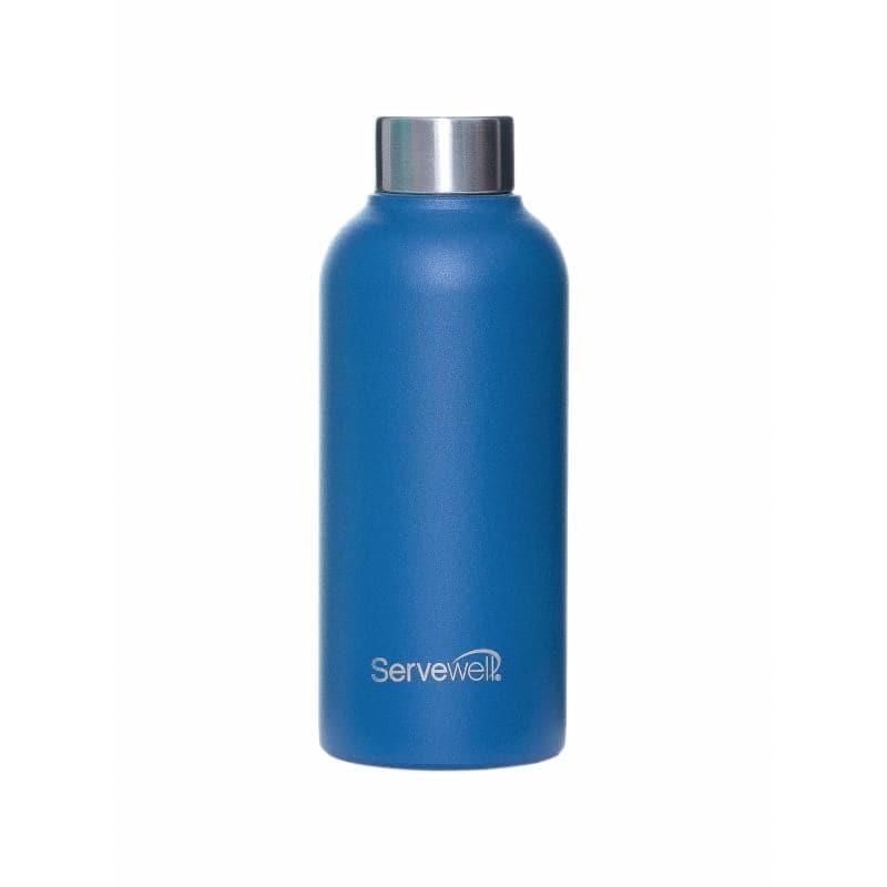 Buy Steel Elegance Elixir Bottle (675 ML) - Imperial Blue Bottle from Vaaree