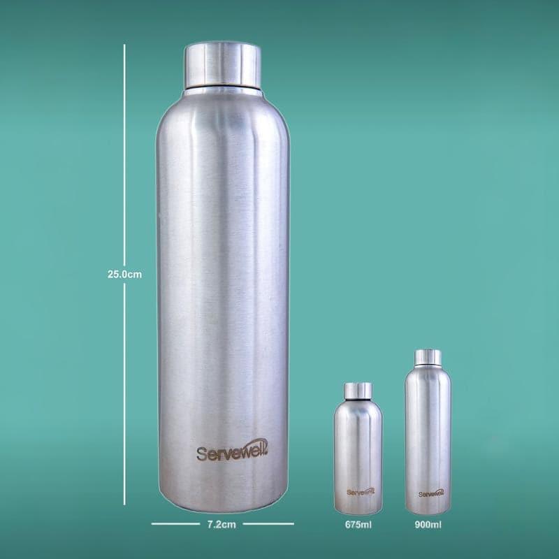 Bottle - Steel Elegance Elixir Bottle - 900 ML