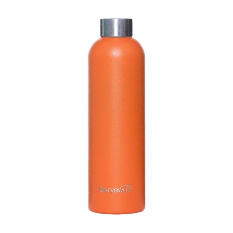 Bottle - Steel Elegance Elixir Bottle (900 ML) - Sunset Orange