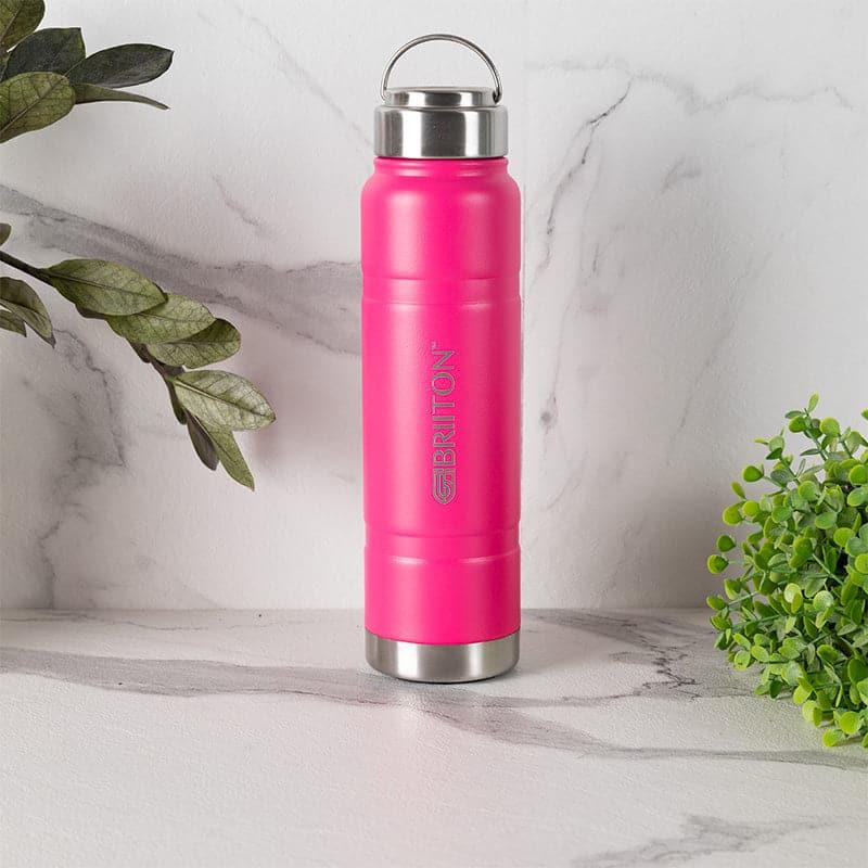 Buy Velno 750 ML Hot & Cold Thermos Water Bottle (White & Pink ) - Set Of Two Bottle from Vaaree